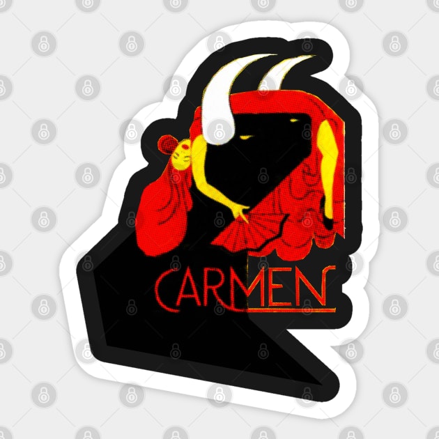 Carmen Sticker by notthatparker